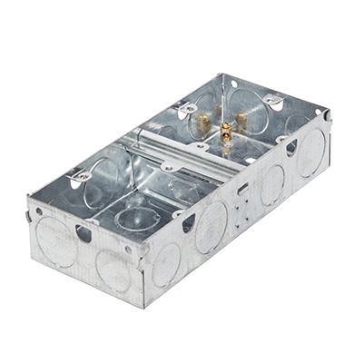 DUAL KNOCK OUT BOX 2 X1G 25MM DEEP