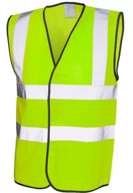 2+2 HI-VIS WAISTCOAT (MED)
