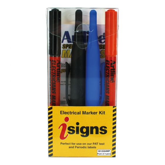 ELECTRICAL MARKER PEN KIT (PACK OF 4) 