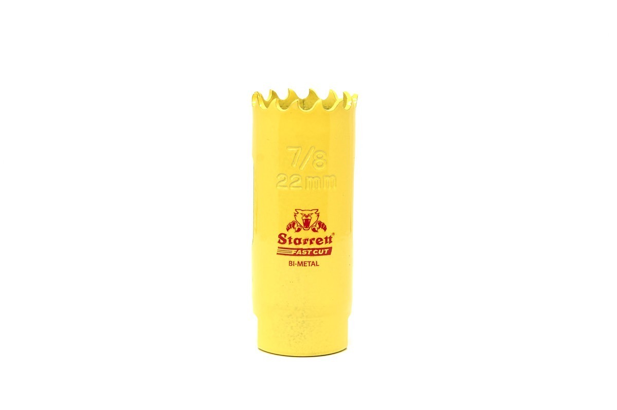 STARRETT 22MM FASTCUT BI-METAL HOLESAW