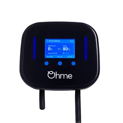 OHME HOME PRO 7.4KW EV CHARGER WITH 8M TETHERED LEAD