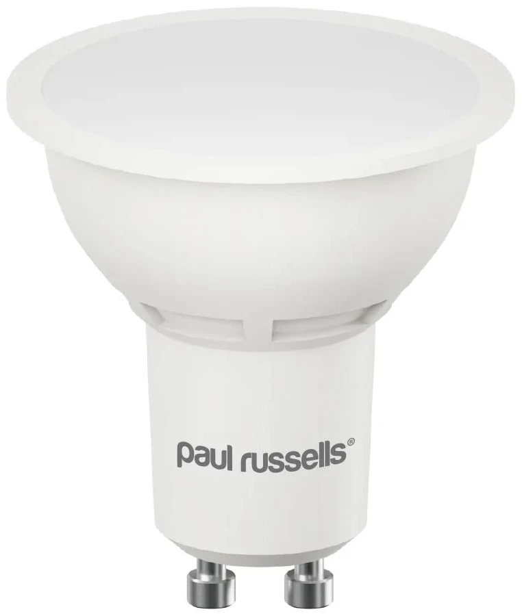 4.9W LED GU10, EQUIVALENT TO 50W HALOGEN, 400LM, NON DIMMABLE, 2700K