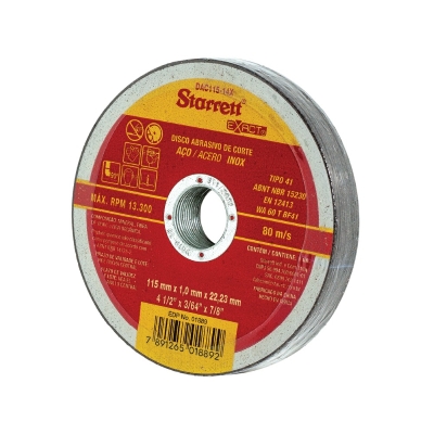 STARRETT 115 X 1.0MM CUTTING DISCS - PACK OF 12