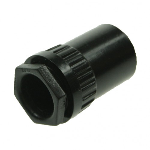 UNIVOLT 20MM FEMALE ADAPTORS BLACK